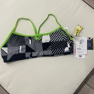 NWT Arena Bandeau BE Bikini Top SIZE L